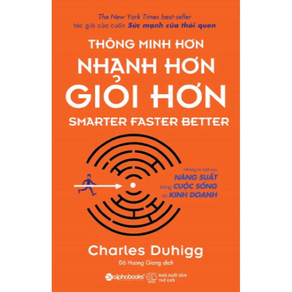 Sách AlphaBooks - Thông minh hơn, nhanh hơn, giỏi hơn