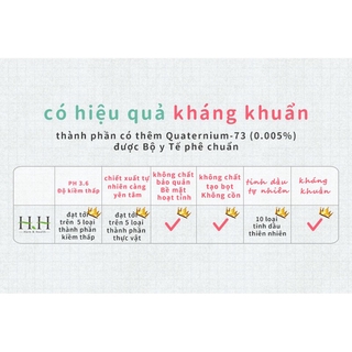 HH Nước Giặt Tay Đồ Phụ Nữ Kháng Khuẩn