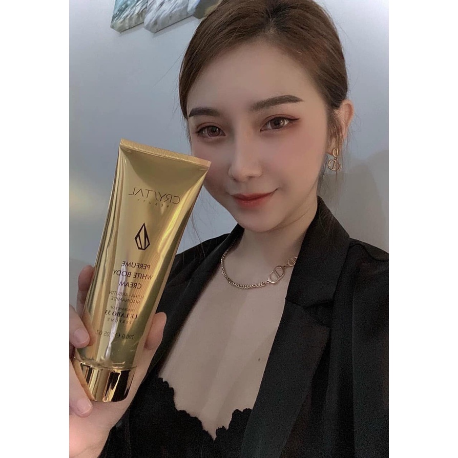 Kem dưỡng trắng da body Crystal beauty hương nước hoa Le Labo 33