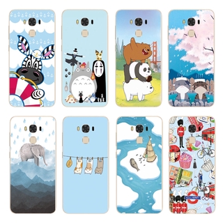 Ốp Điện Thoại TPU Mềm Hình Totoro Dễ Thương Cho Asus Zenfone 3 MAX ZC520TL / ZC553KL / ZE520KL / ZE552KL