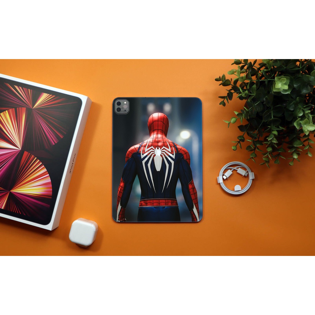 Miếng Dán Skin IPAD In Hình Spider Man - Người Nhện Dành Cho Skin Ipad Pro / Skin Ipad Mini / Ipad Air