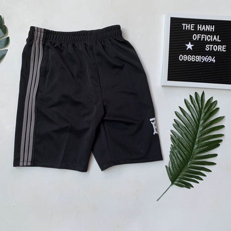 quần đùi nam 3 sọc💖FREESHIP💖quần đùi nam 3 sọc QĐPOLY đen | BigBuy360 - bigbuy360.vn