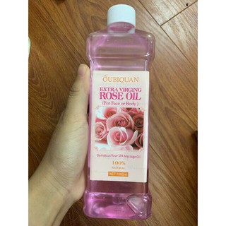 Dầu massage body hoa hồng, hoa cúc, hoa lavender...  thơm dịu nhẹ, masage trơn tay 500ml