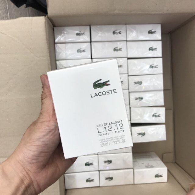 Nước Hoa Nam Lacoste Blanc Pure L.12.12 100ml shop cam kết đảm bảo hàng chính hãng