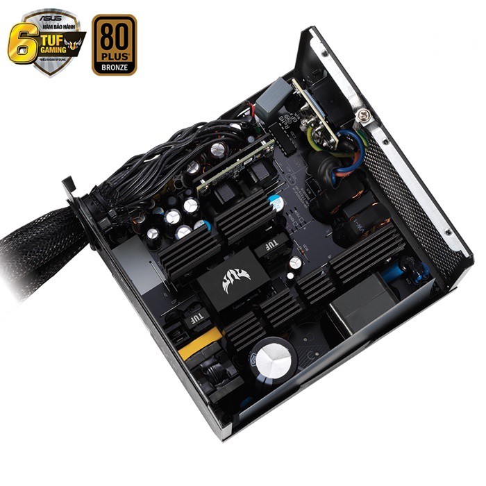 Nguồn ASUS TUF Gaming 650B PSU – 650W, 80 Plus Bronze, Sleeved Cable