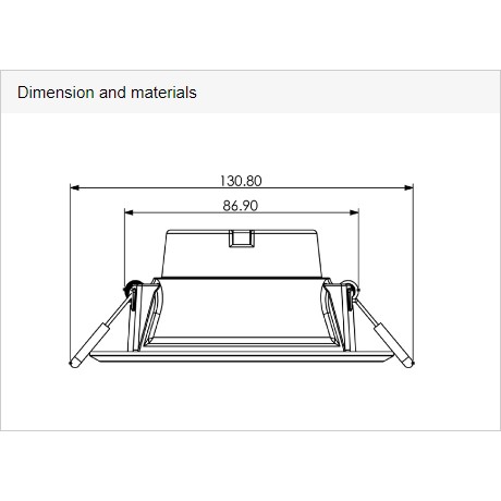 Đèn LED Downlight DN Series  Panasonic NNNC7646088 , NNNC7646188 , NNNC7646288