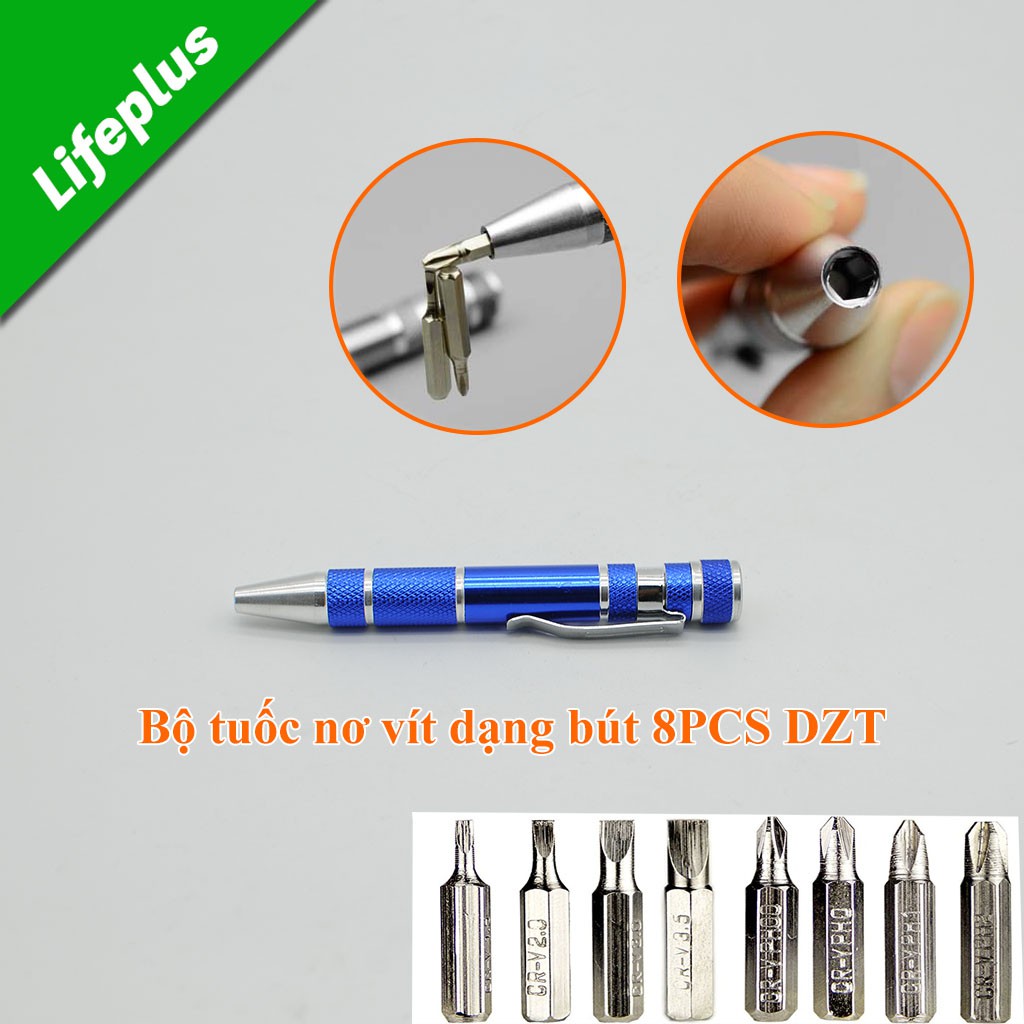 Tuốc nơ vít dạng bút 8Pcs DZT