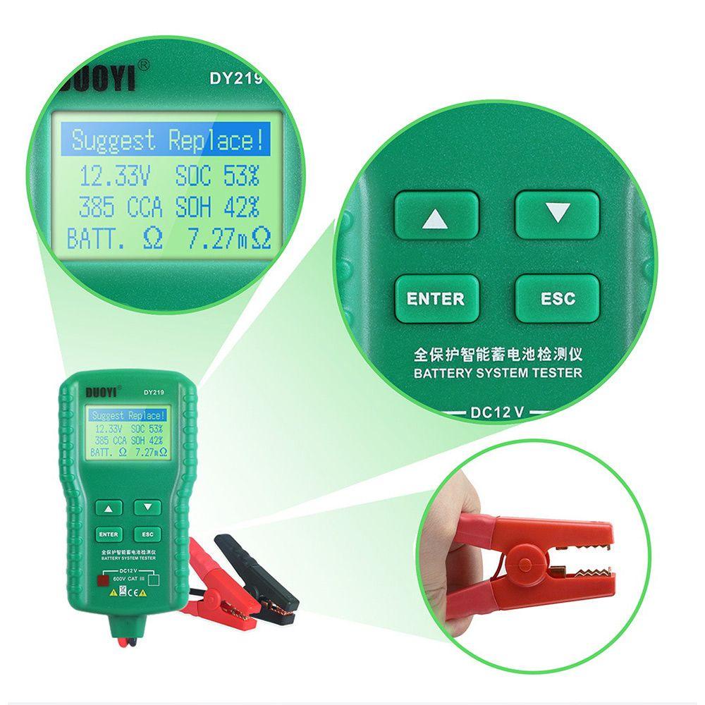 Thiết Bị Kiểm Tra Điện Áp Bình Ắc Quy Xe Hơi
