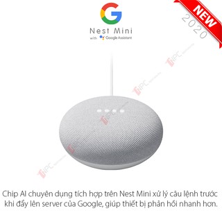 [🅲🅷Í🅽🅷 🅷Ã🅽🅶 🆂🅴🅰🅻🅱🅾🆇] Google Nest Mini (thế hệ 2), loa thông minh trợ lý ảo Google Assistant (Home Mini 2)