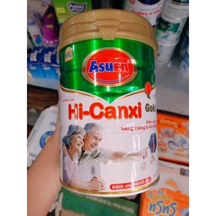 SỮA ASUEN Hi-CANXI GOLD GIÚP XƯƠNG CHẮC KHỎE 900GR