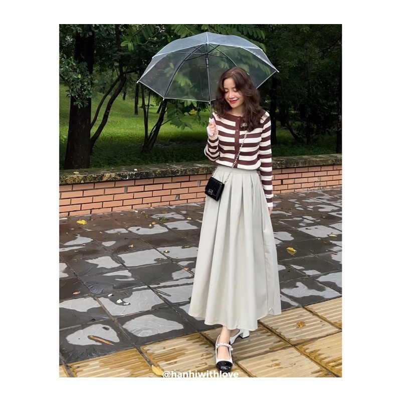 CHÂN VÁY TUÝT SI MÃ 55HH