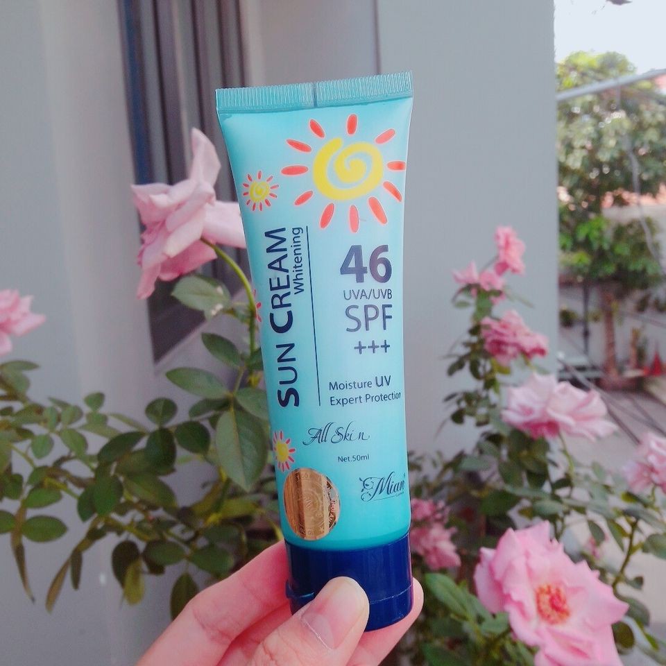 Kem chống nắng Mian make up SPF 46 PA+++ tác dụng 7 tiếng