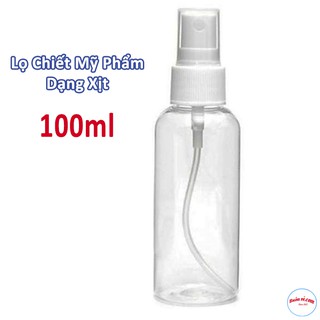 Set 3 Lọ Chiết Mỹ Phẩm, Dung Dịch dạng xịt 100ml - 00042