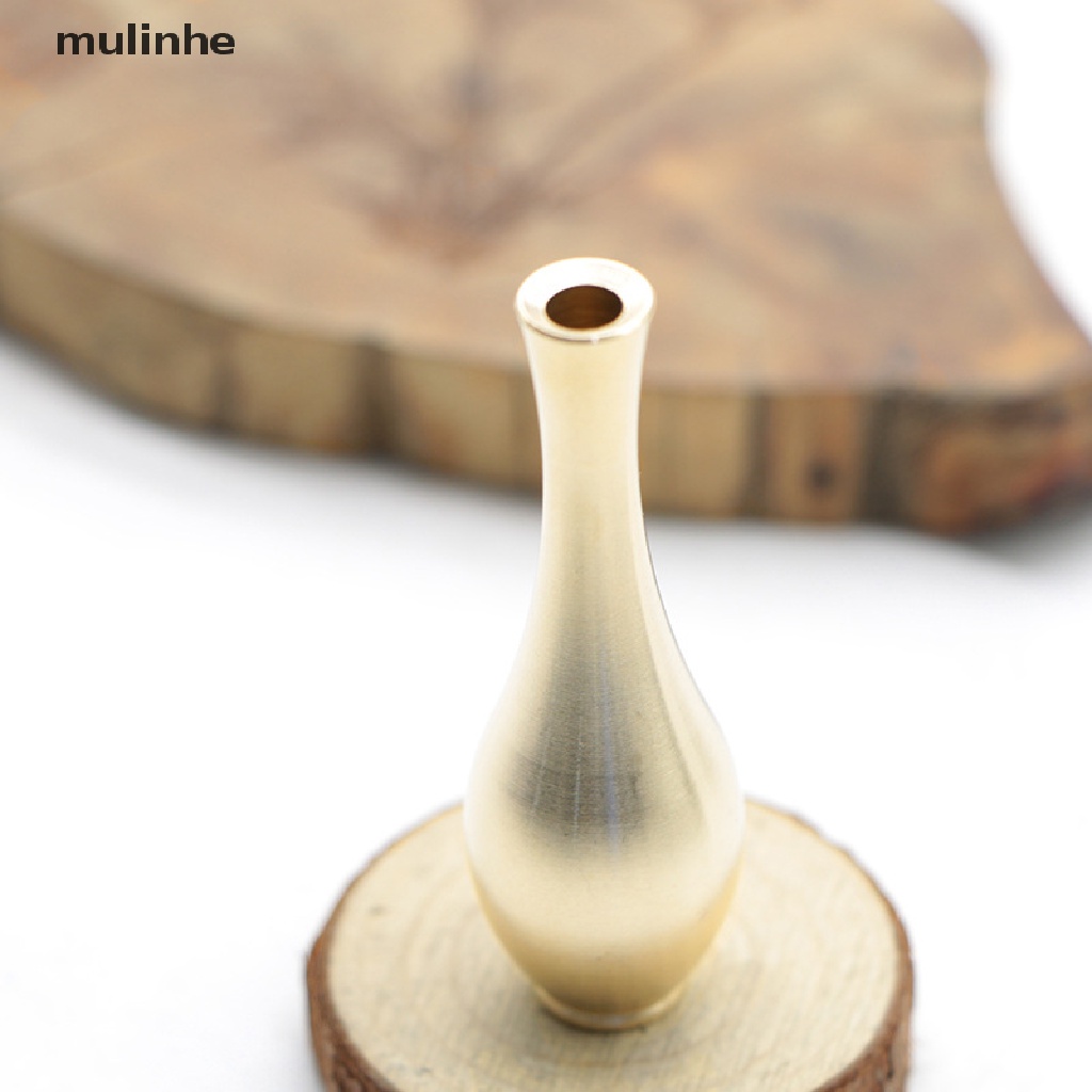 Bình Hoa Mini Bằng Đồng Màu Vàng Kim Phong Cách Bắc Âu Cổ Điển