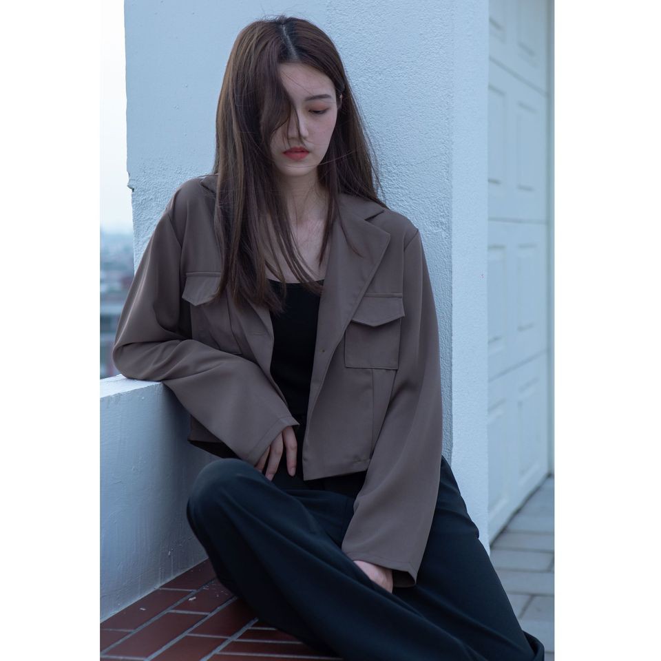 Blazer Dáng Ngắn
