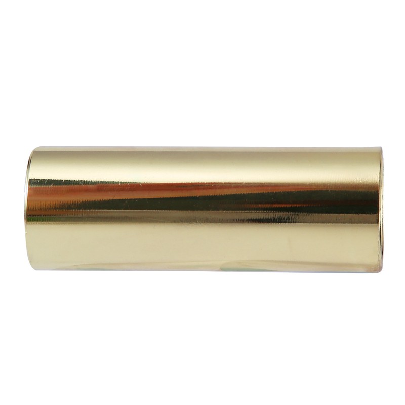 1pc Guitar Slide Golden Stainless Steel Finger Knuck