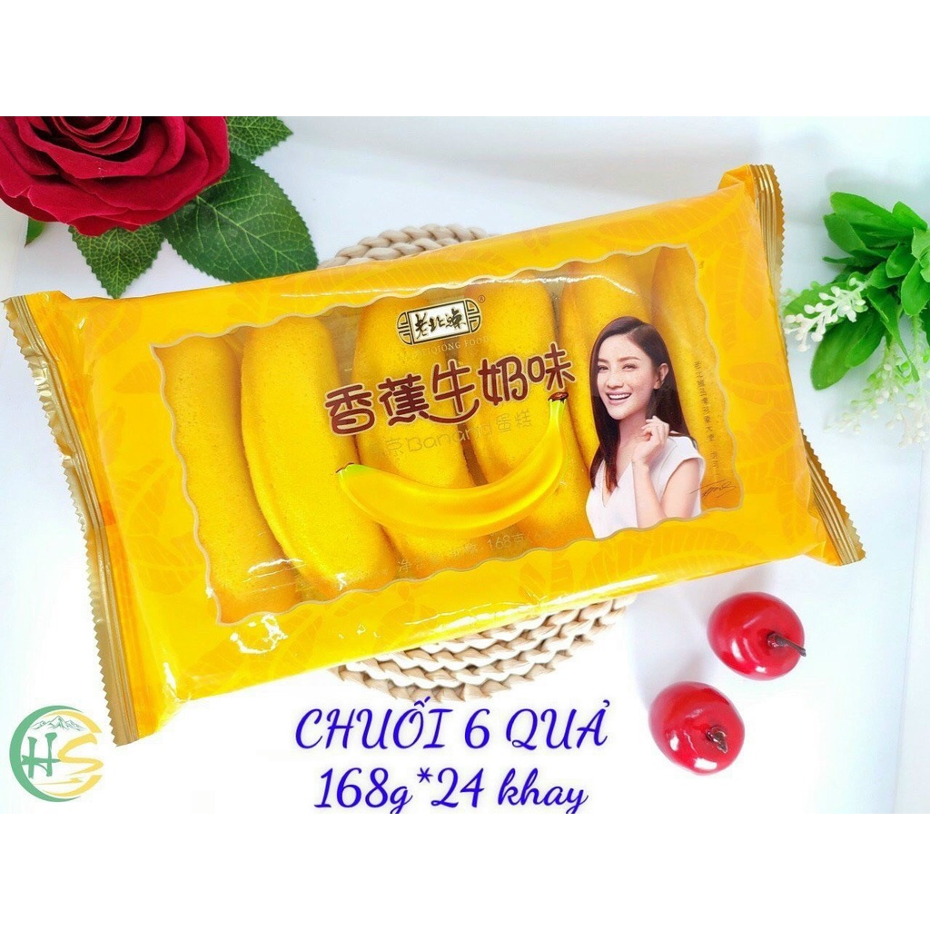 Bánh chuối farth - khay bánh chuối
