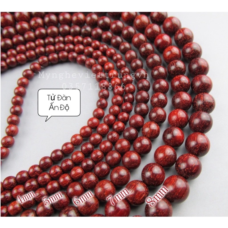 Vòng Tay Gỗ Tử Đàn Ấn Độ, Vòng Tay NAM/NỮ