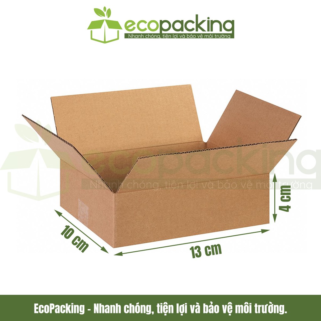 [XẢ KHO] Combo 20 thùng hộp carton 13x10x4 cm đóng gói giao hàng