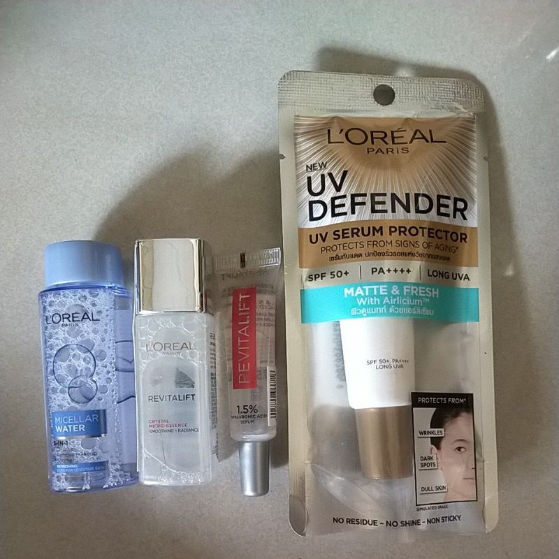 bộ sản phẩm chăm sóc da du lịch 4 món L'Oreal