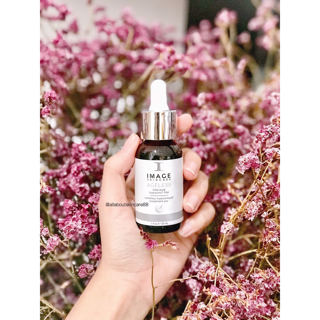 [Bản Mỹ] Tinh chất làm đầy và căng da 6 loại hyaluronic Image skincare ageless total pure hyaluronic