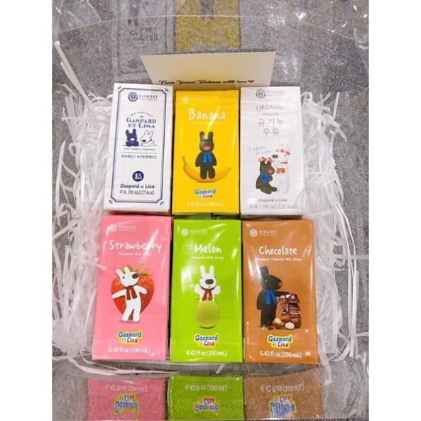 Thùng 24 hộp - Sữa thỏ Yonsei Baby-Sữa tươi Oganic YONSEI Hàn Quốc