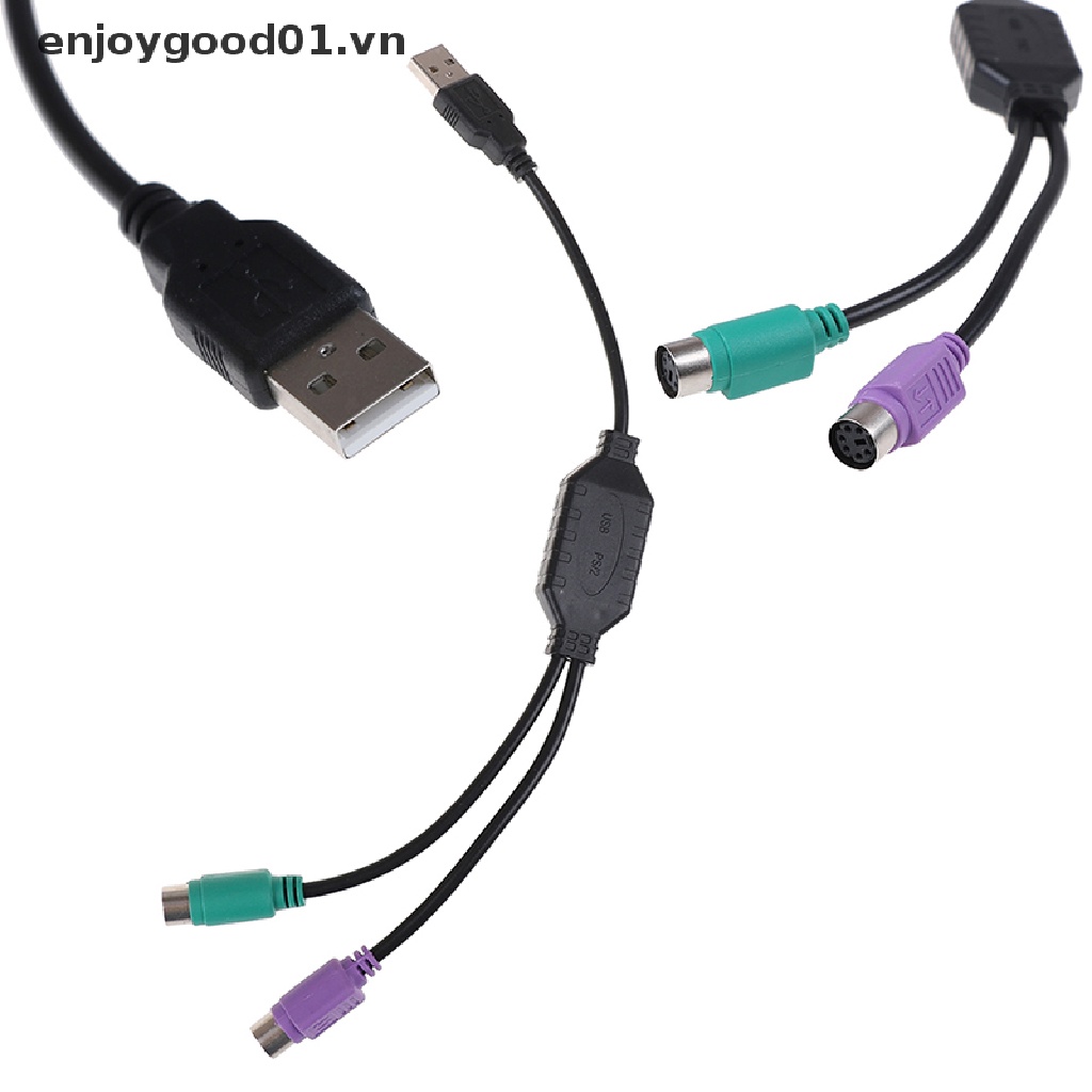 Cáp chuyển đổi USB sang ps/2 ps2 chuyên dụng cho bàn phím và chuột