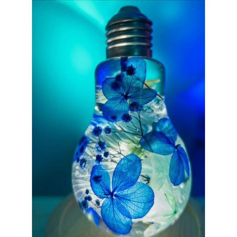 [Hot] Khuôn silicon làm bóng đèn cực đẹp trong nghệ thuật thủ công Resin, Nến.
