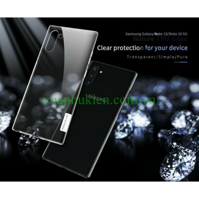 ỐP LƯNG DẺO NILLKIN CHO SAMSUNG NOTE 10 / NOTE 10 PRO