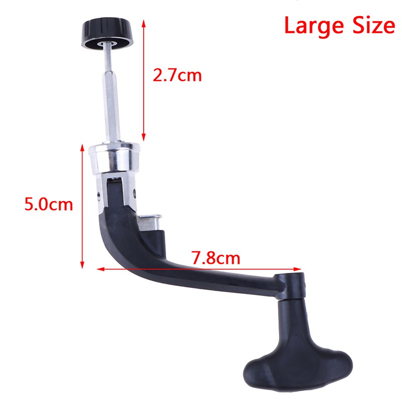 Tay quay máy câu cá bằng kim loại thay thế tiện dụng