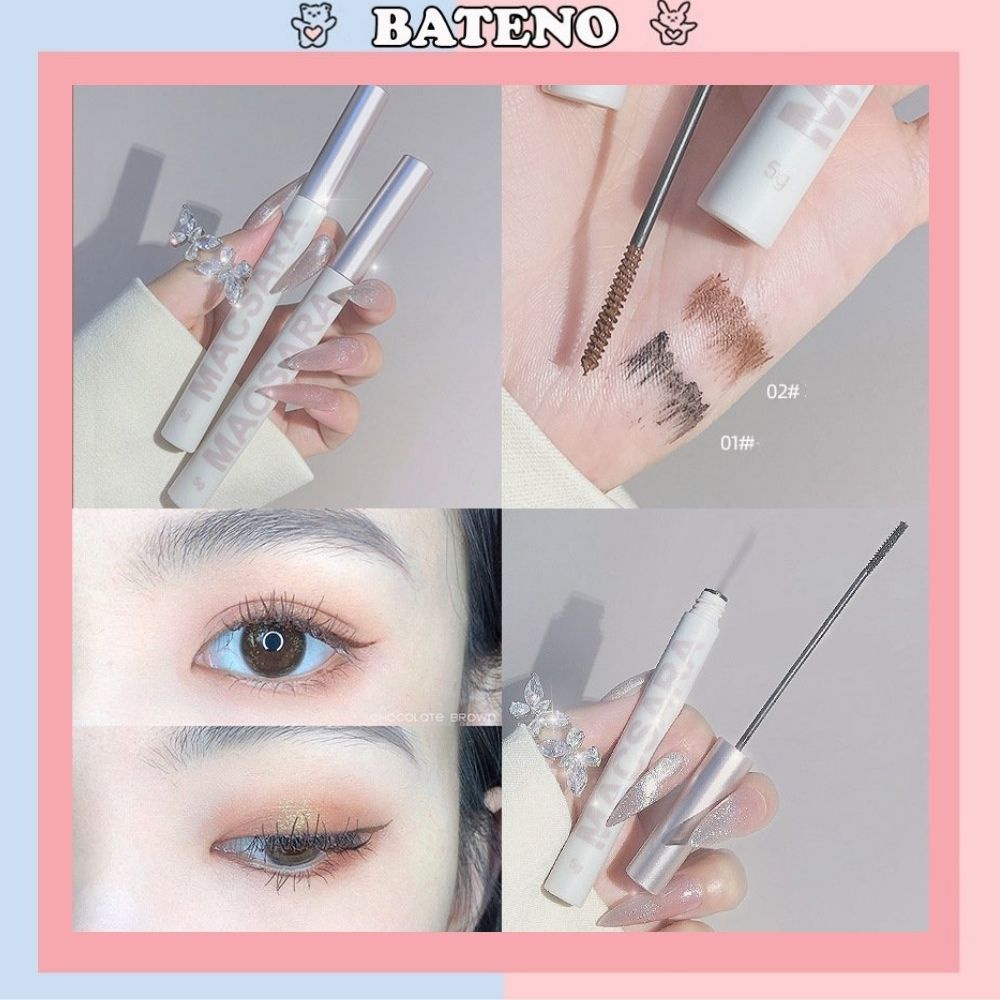 Mascara siêu mảnh Bateno chuốt mi siêu tự nhiên phong cách Hàn Quốc MS11