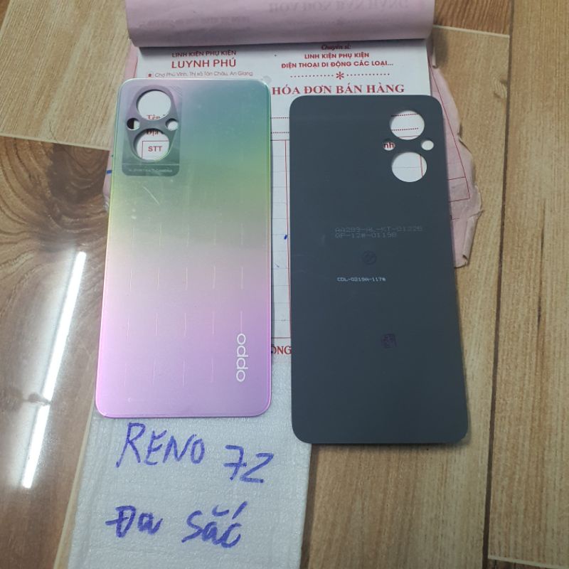 Nắp Lưng oppo Reno 7Z 5G màu Đa sắc bao test đổi trả