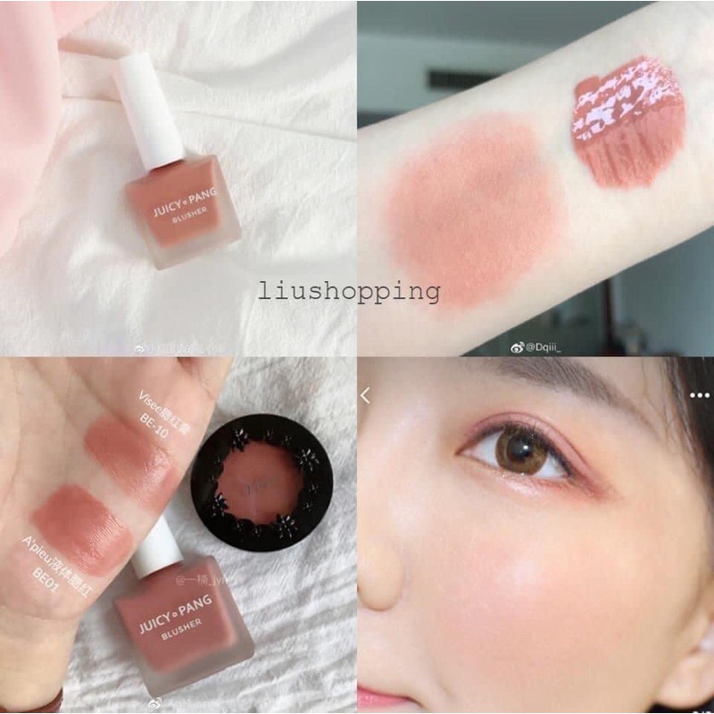 Phấn MÁ HỒNG dạng kem APIEU JUICY PANG BLUSH