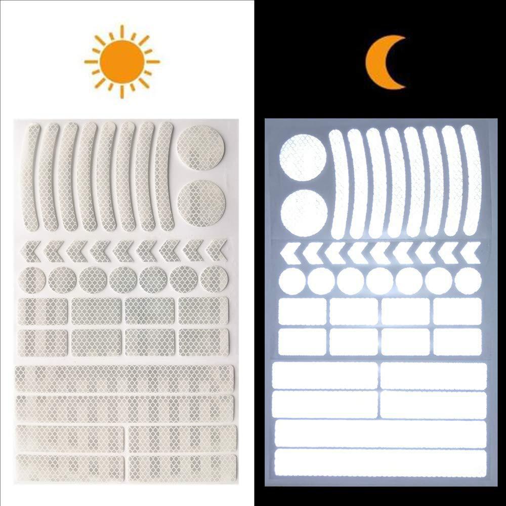 VANES1 Sticker Phản Quang Dán Mũ Bảo Hiểm Xe Đạp