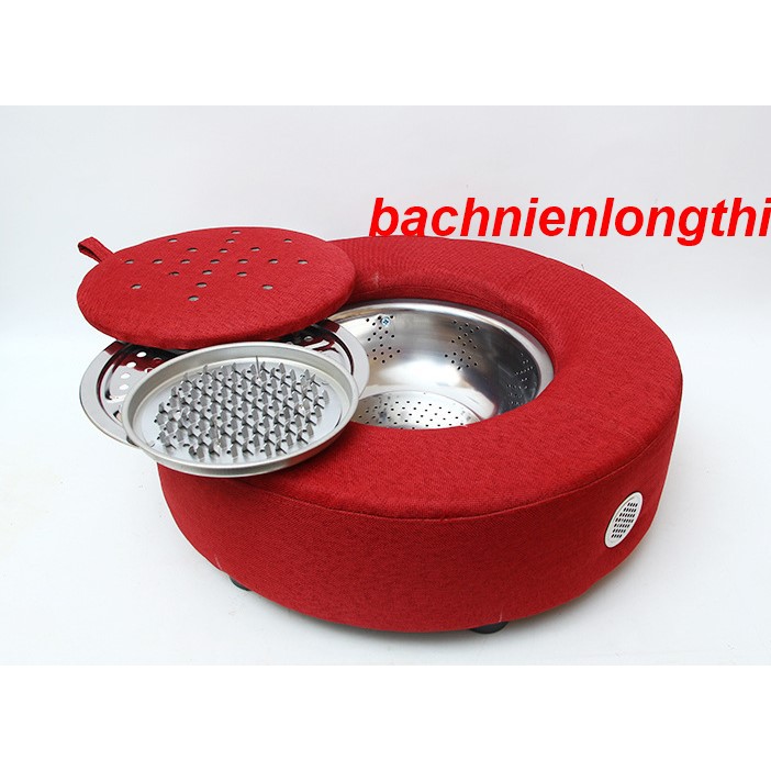 Ghế ngải cứu đa năng, cao cấp, chính hãng Bách Niên Long Thị (màu nâu có Logo shop)