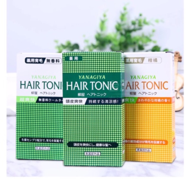 Thuốc mọc tóc, trị rụng tóc Yanagiya Hair Tonic