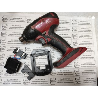 [DIY] Đế chuyển pin máy Panasonic National 14.4V Li-ion sang dùng hộp pin cài Makita