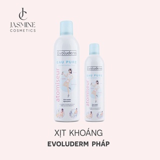 Xịt khoáng evoluderm pháp 150ml - 400ml