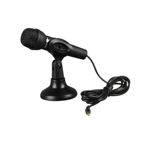 Micro có kèm giá đở dùng cho Máy vi tính, Laptop - Điện thoại - Học online, Thu âm, Karaoke, Voice chat