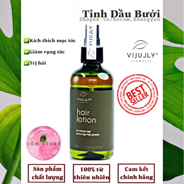 [Tặng Quà Hot] Tinh Dầu Bưởi Vi Jully 100% Thiên Nhiên KÍCH MỌC TÓC-TRỊ RỤNG TÓC-TÓC NHANH DÀI, DÀY