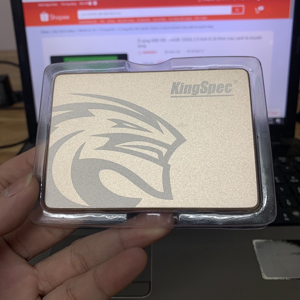 Ổ cứng SSD KingSpec - 240GB/128GB   - VỎ NHÔM - Tản nhiệt cực tốt – Bảo hành 3 năm