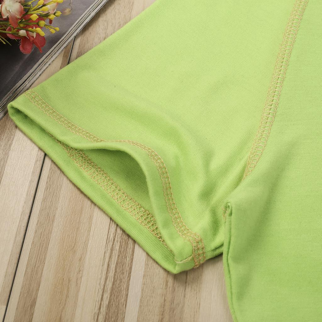 Áo Croptop Tay Ngắn Hoạ Tiết In Phong Cách Harajuku