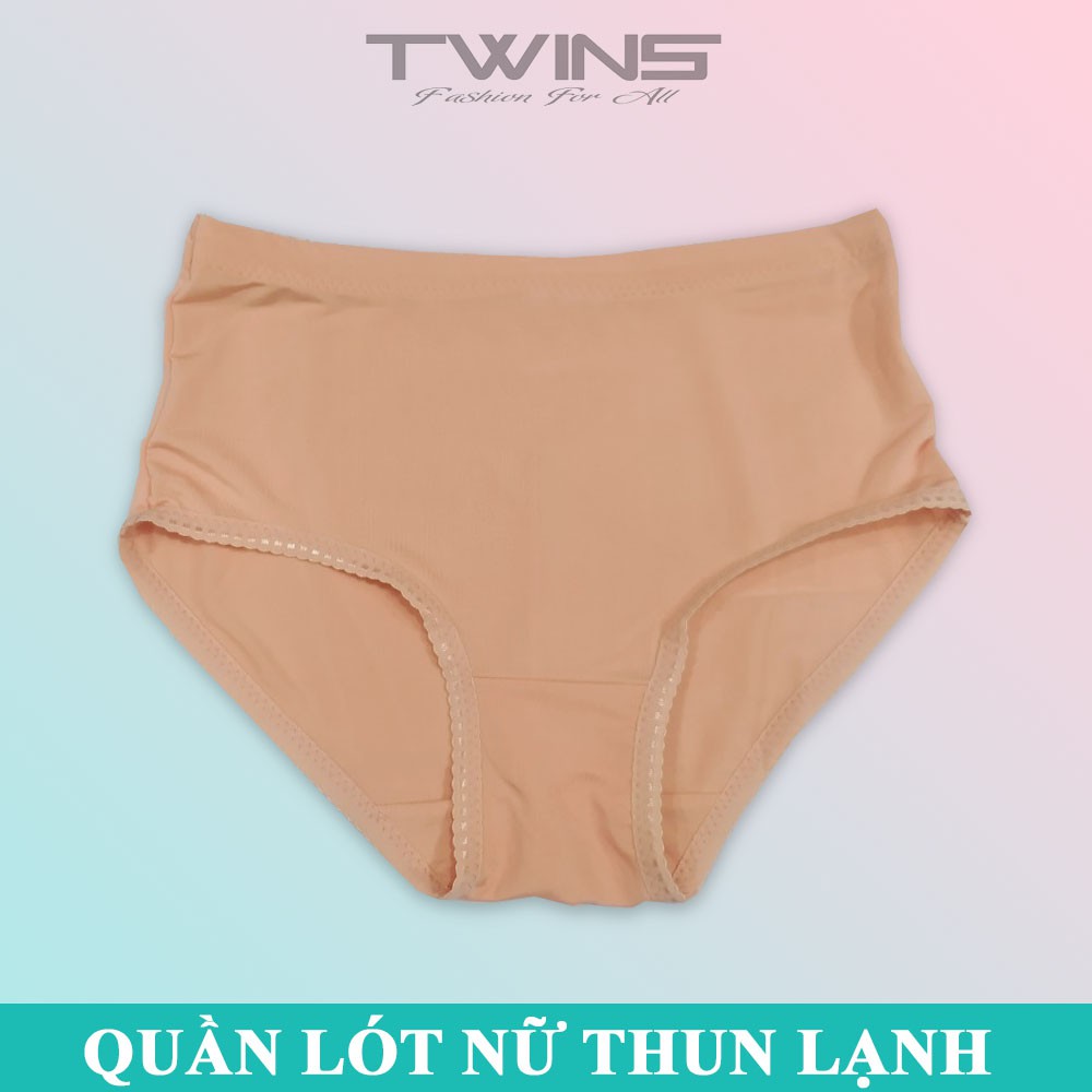 Quần lót nữ thun lạnh trơn cao cấp SD9128 dạng cạp cao định hình ôm bụng chất liệu mềm mại thoáng mát size từ 55kg-65kg