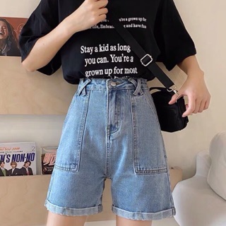 Quần short Jeans form lửng