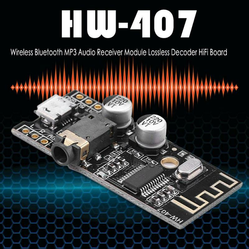 Mạch module Bluetooth 5.0, một phiên bản khác của MH-M28 mang tên HW Audio HW -407