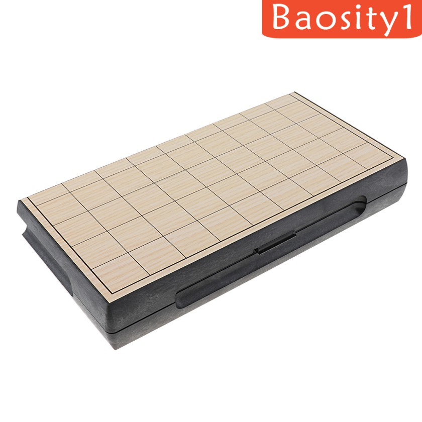 [Baosity1] Bộ Bàn Cờ Nhật Bản Bằng Nhựa Kèm Hộp Đựng