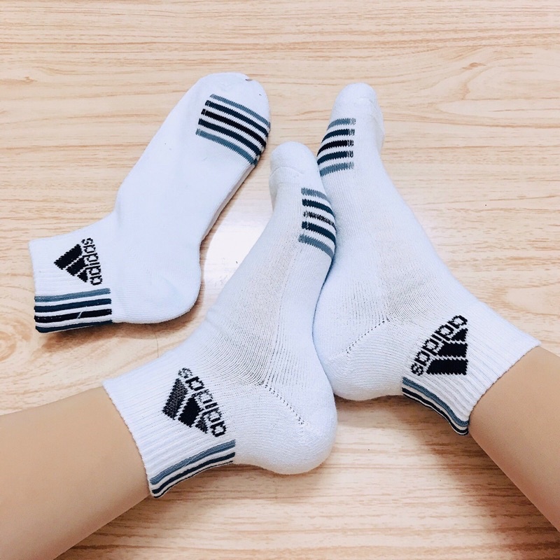 Tất Vớ Thể Thao Adidas Chính Hãng Sét 5 Đôi Xù Dày Xuất Dư Xịn Unisex Kháng Khuẩn