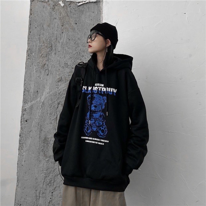 Áo hoodie gấu TEDDY chất vải nỉ bông ấm áp | BigBuy360 - bigbuy360.vn