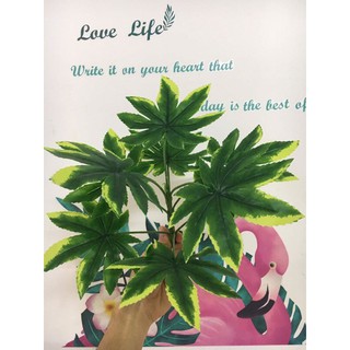 cây phong xanh - càng lá phong nhựa pvc cao cấp trang trí sự kiện