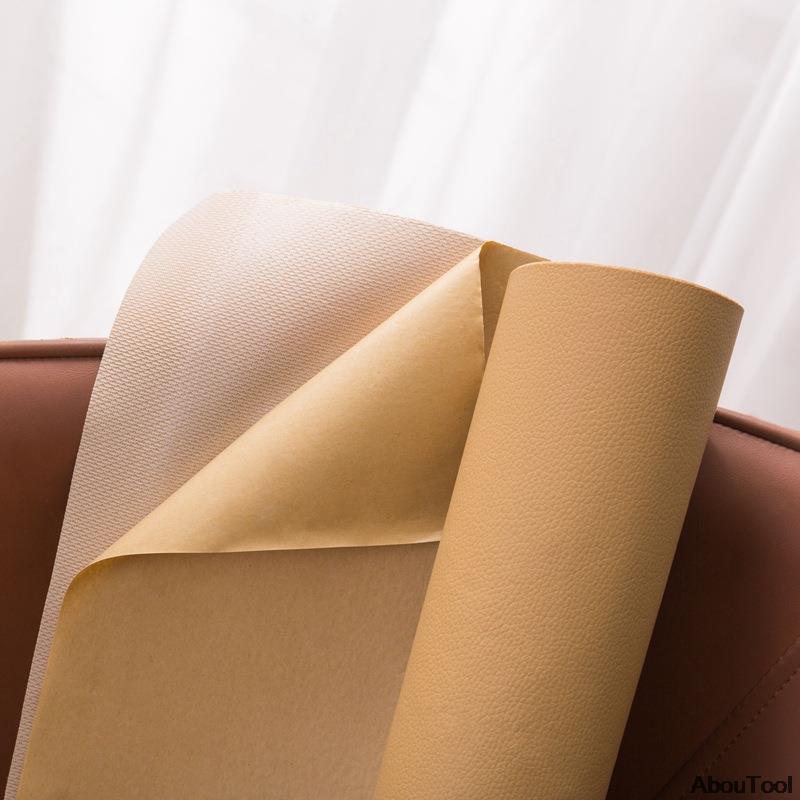 1 Miếng Dán Bằng Da PU Tự Dính 20*30CM Trang Trí Ghế Sofa